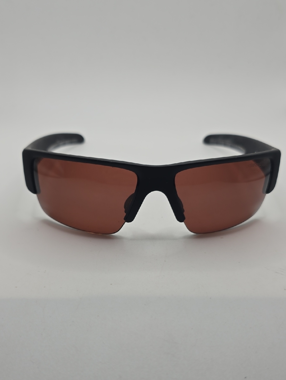 Adidas Retego Sporty Black Sunglasses with Brown Lenses